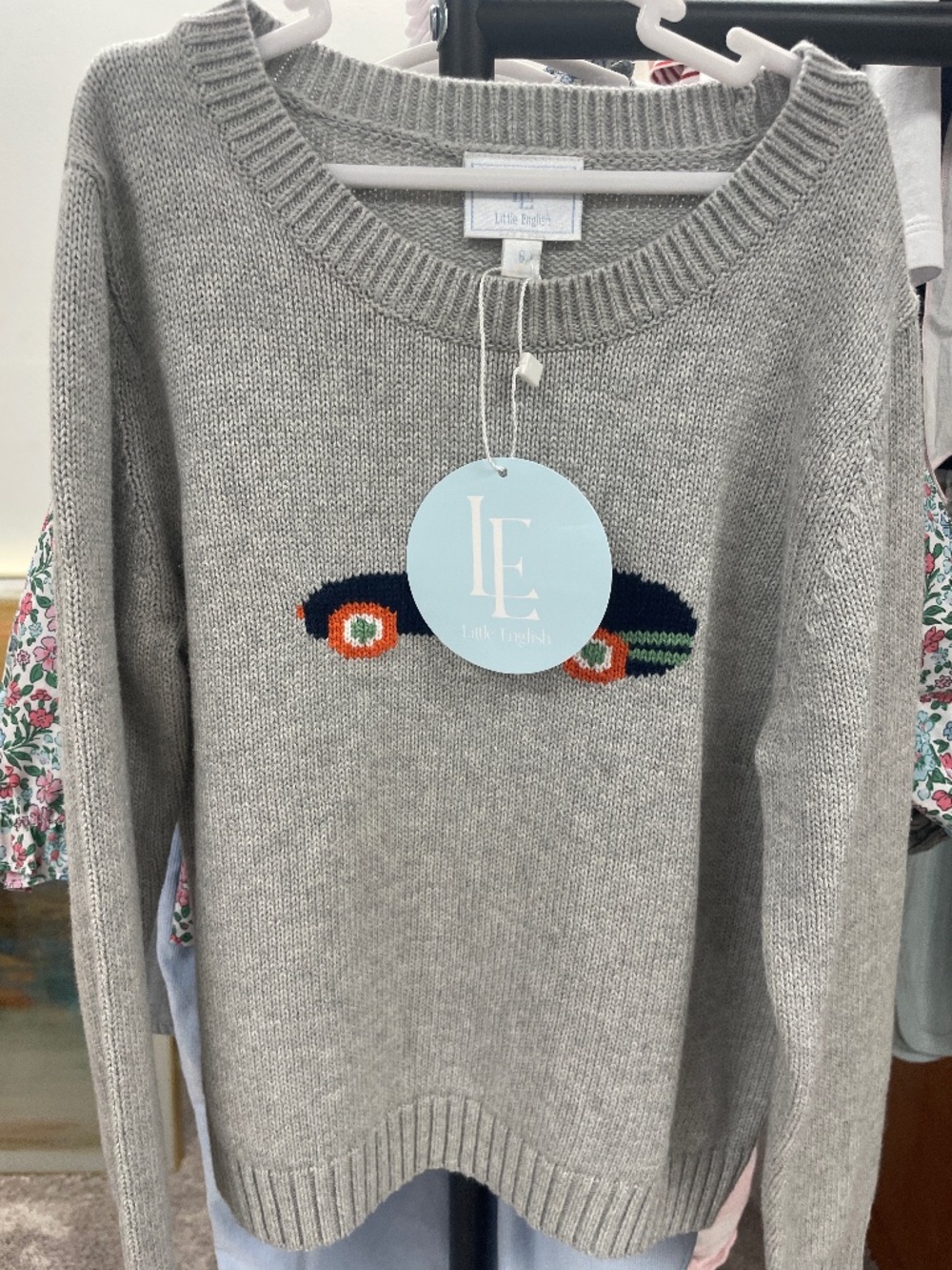 Little English Intarsia Sweater